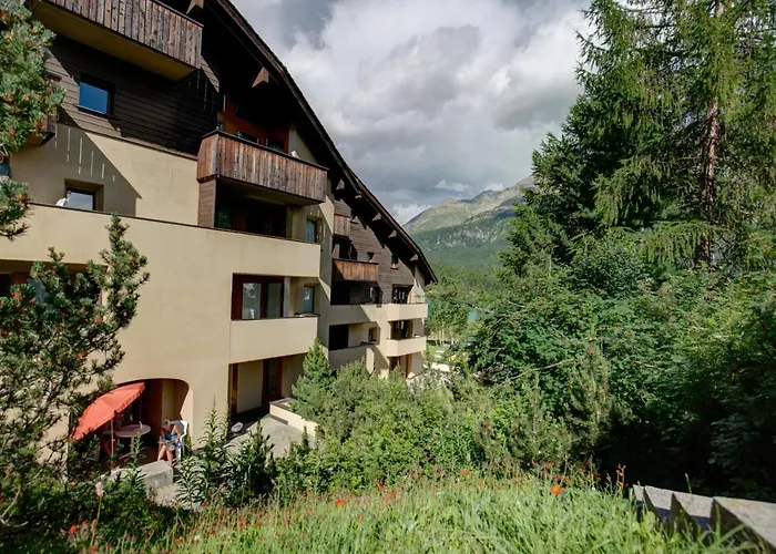 Chesa Munteratsch 1-zimmerwohnung 411 Typ A Apartman Silvaplana